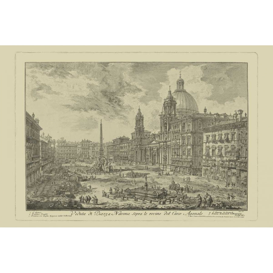 Piranesi View of Rome VI Poster Print - Piranesi-VARPDX33478D Image 1