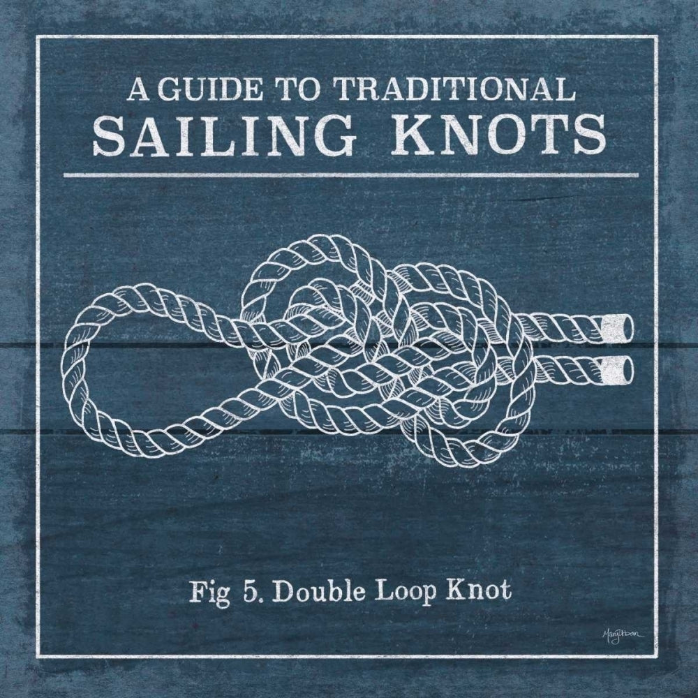 Vintage Sailing Knots V Poster Print by Mary Urban-VARPDX33542HR Image 2