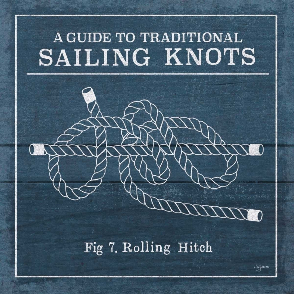 Vintage Sailing Knots VIII Poster Print by Mary Urban-VARPDX33545HR Image 1