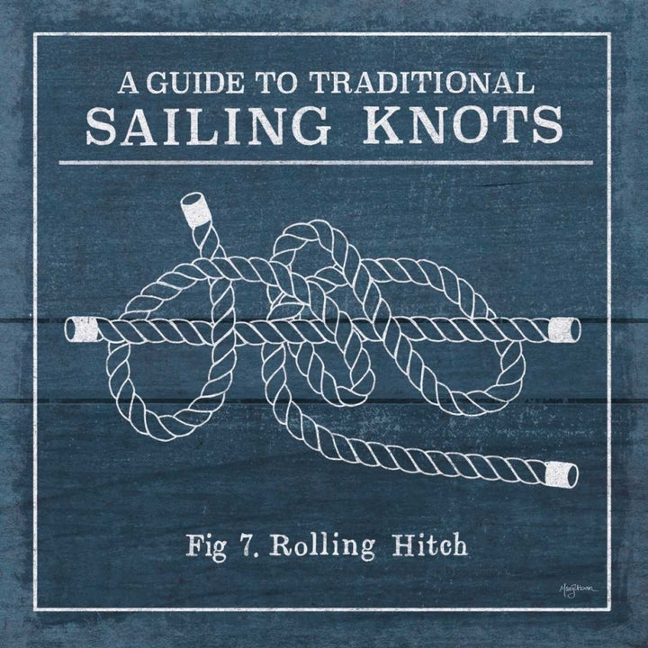 Vintage Sailing Knots VIII Poster Print by Mary Urban-VARPDX33545HR Image 2