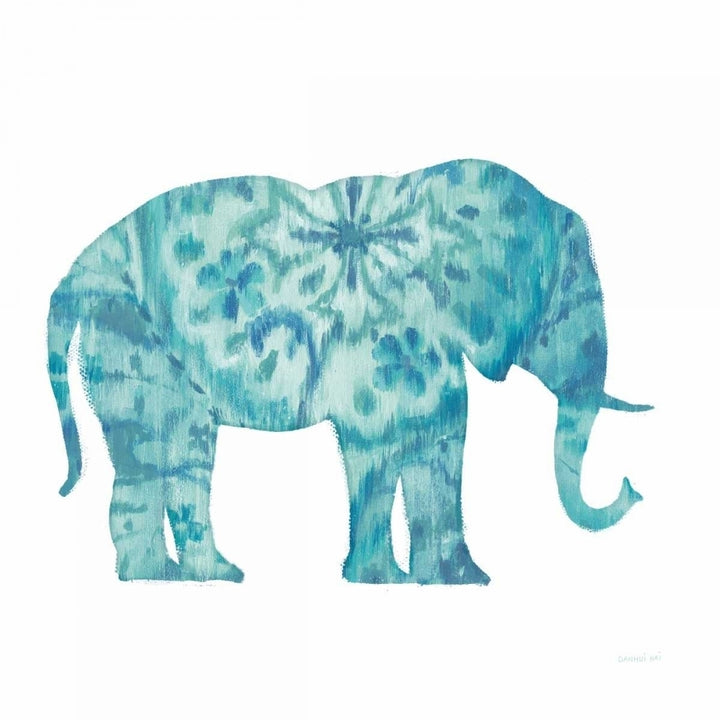 Boho Teal Elephant I Poster Print by Danhui Nai-VARPDX33578 Image 1