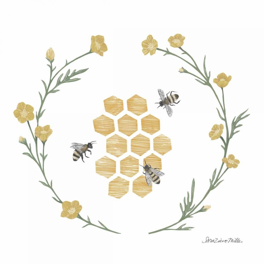 Happy to Bee Home III Poster Print by Sara Zieve Miller-VARPDX33592HR Image 1