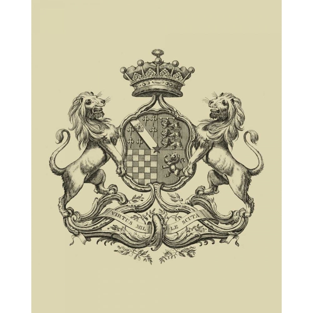 Heraldry I Poster Print - Studio Vision-VARPDX33398D Image 1