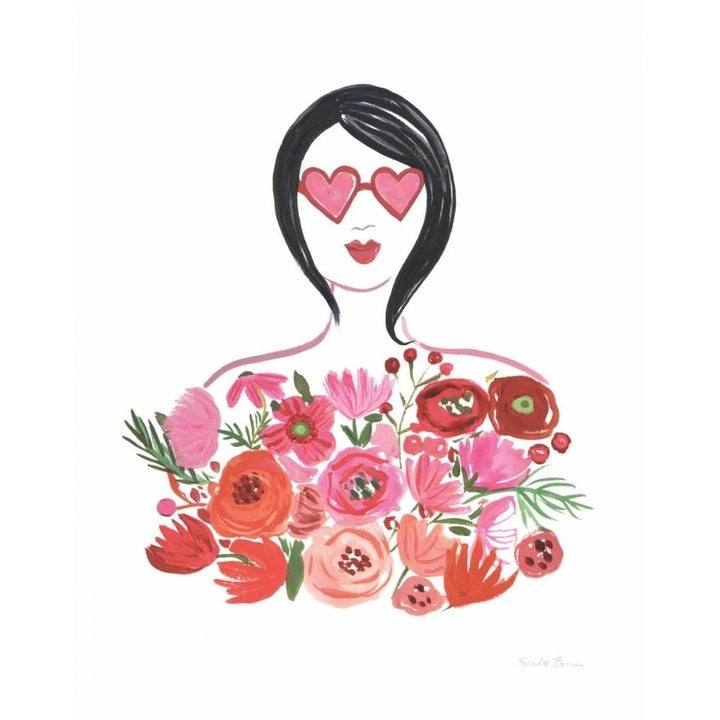 Valentine Chic I no Words Poster Print by Farida Zaman-VARPDX33642 Image 1