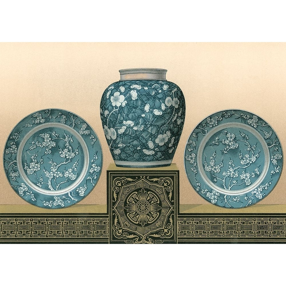 Porcelain in Teal I Poster Print - George Audsley-VARPDX33688D Image 1