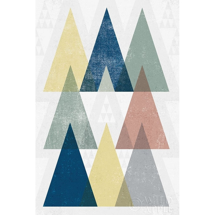 Mod Triangles Iv Soft Poster Print by Michael Mullan-VARPDX33795 Image 2