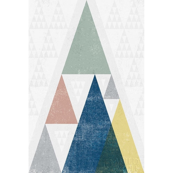 Mod Triangles Iii Soft Poster Print by Michael Mullan-VARPDX33794 Image 1