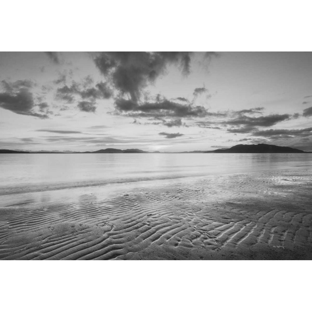 Samish Bay Sunset II BW Poster Print by Alan Majchrowicz-VARPDX33852 Image 1