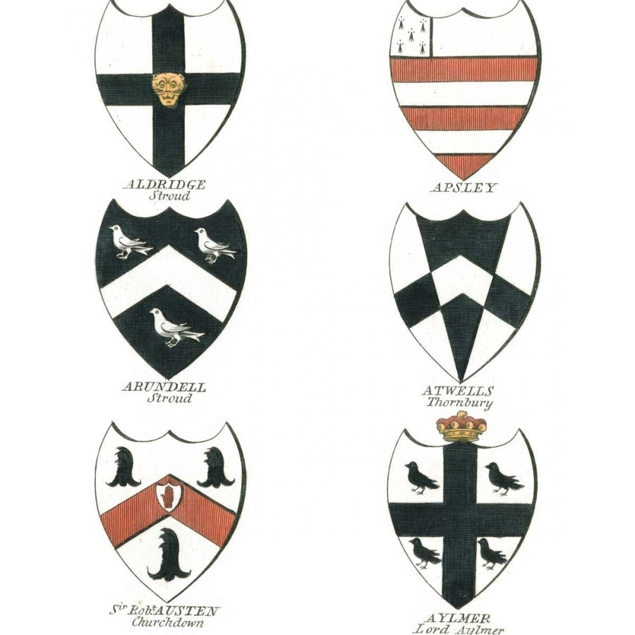 Coat of Arms IV Poster Print - Catton-VARPDX33958D Image 1