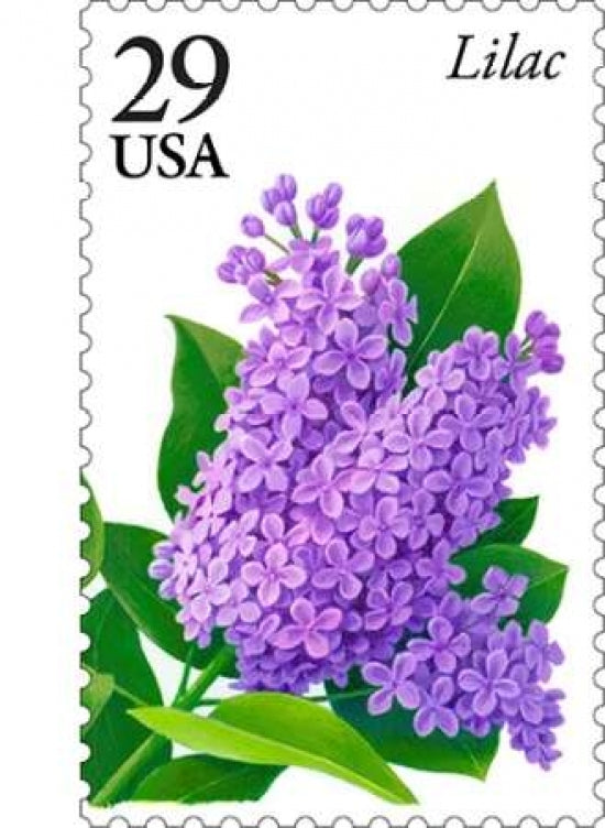 Lilac Poster Print by US POSTAL SERVICE-VARPDX3405 Image 1