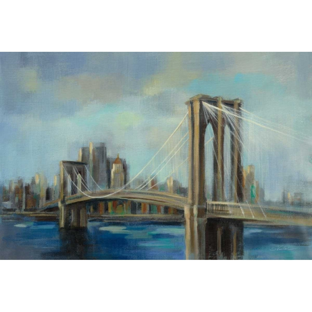 Brooklyn Bridge Poster Print by Silvia Vassileva-VARPDX34100HR Image 1