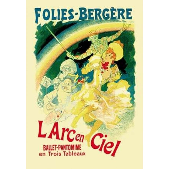 L Arc en Ciel: Folies-Bergere 1893 Poster Print by Jules Cheret-VARPDX341398 Image 1