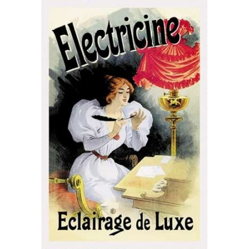 Electricine - Eclairage de Luxe Poster Print by Jules Cheret-VARPDX341400 Image 2