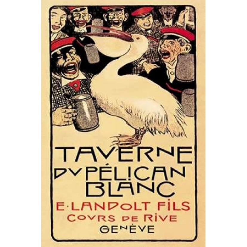 Taverne du Pelican Blanc 1893 Poster Print by Henry-Claudius Forestier-VARPDX341506 Image 2