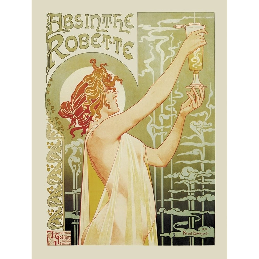 Absinthe Rebette Poster Print by Privat Livemont-VARPDX341925 Image 1