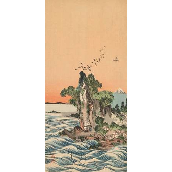 View of Shichirigahama 1880 Poster Print by Buncho Tani-VARPDX342448 Image 2