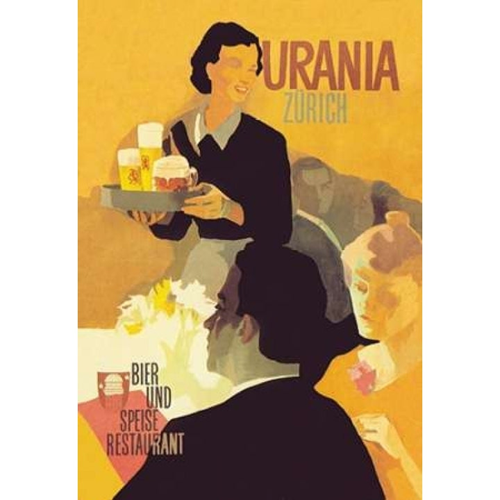 Urania Bier und Speise Restaurant Poster Print by Unknown -VARPDX342936 Image 1