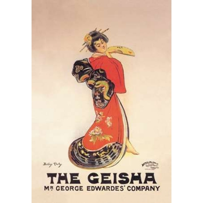 The Geisha: Mr. George Edwardes Company Poster Print by Unknown -VARPDX342929 Image 2