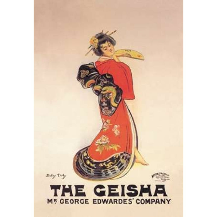 The Geisha: Mr. George Edwardes Company Poster Print by Unknown -VARPDX342929 Image 2