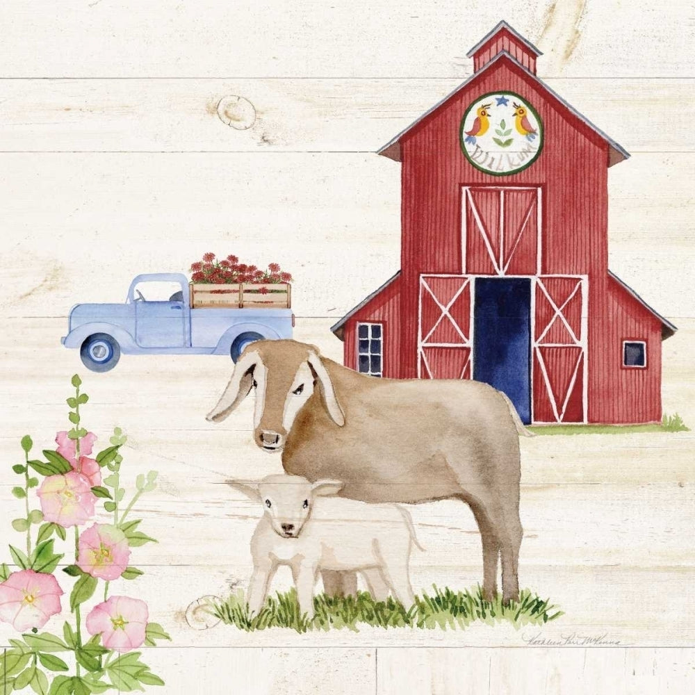 Life on the Farm IV Poster Print by Kathleen Parr McKenna-VARPDX34553HR Image 2