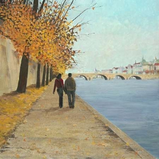 Romantic Promenade Poster Print by Jurgen Gottschlag-VARPDX347GOT1029 Image 1