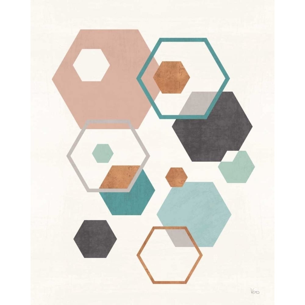 Abstract Geo III Poster Print by Veronique Charron-VARPDX34845 Image 2