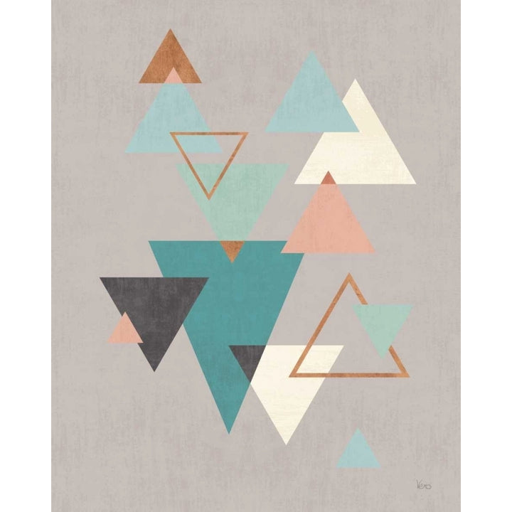 Abstract Geo II Gray Poster Print by Veronique Charron-VARPDX34850HR Image 1