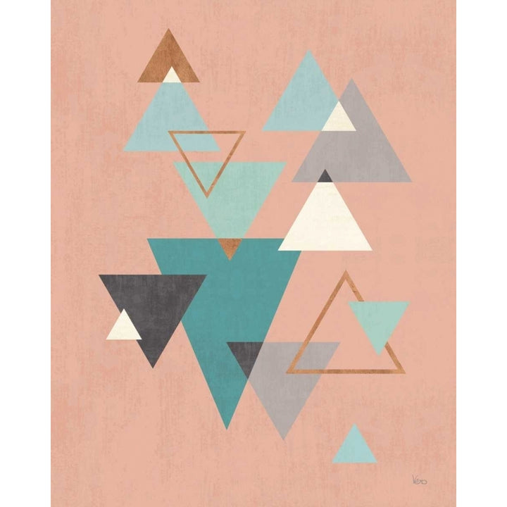 Abstract Geo II Pink Poster Print by Veronique Charron-VARPDX34853HR Image 1