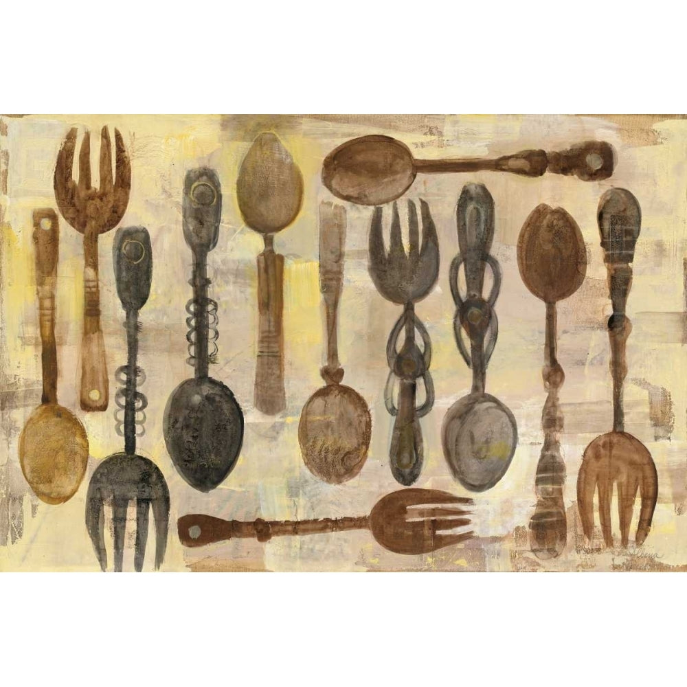 Spoons and Forks Poster Print by Albena Hristova-VARPDX35194 Image 2