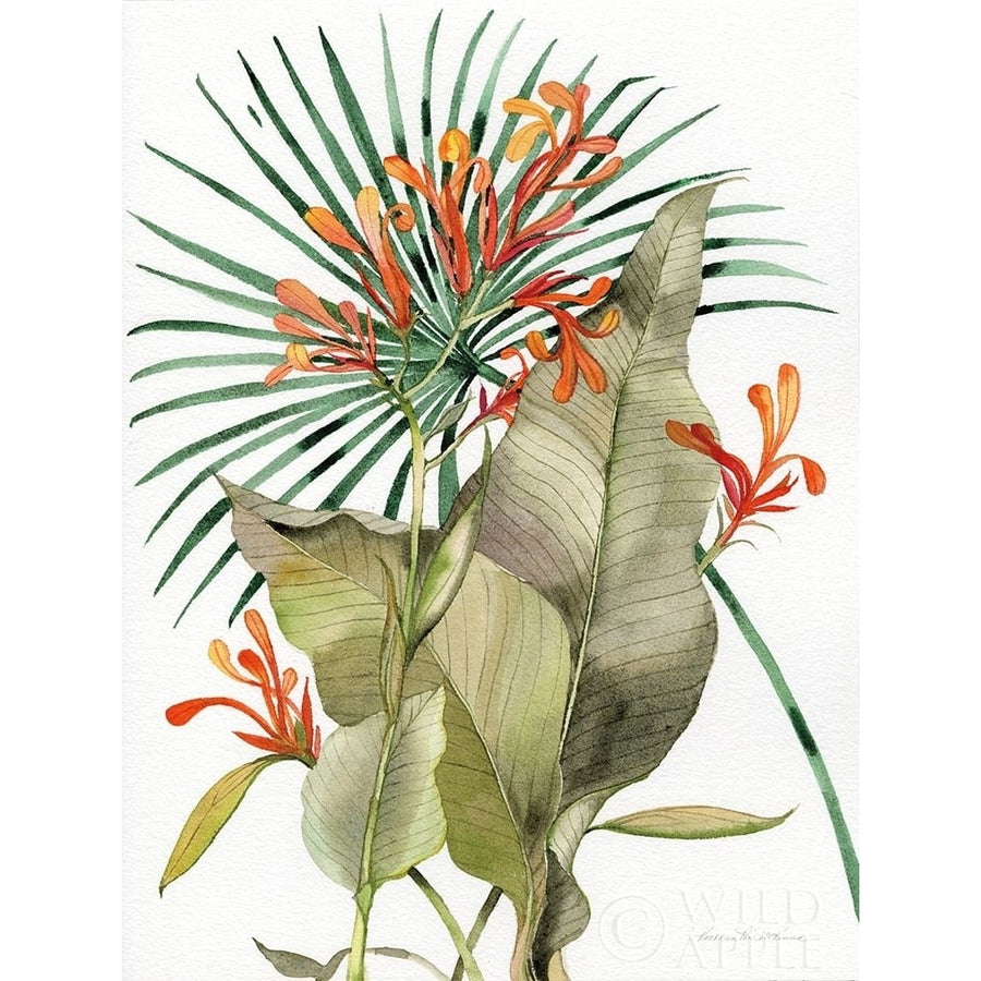 Botanical Flame Lilies Poster Print by Kathleen Parr McKenna-VARPDX35294 Image 1