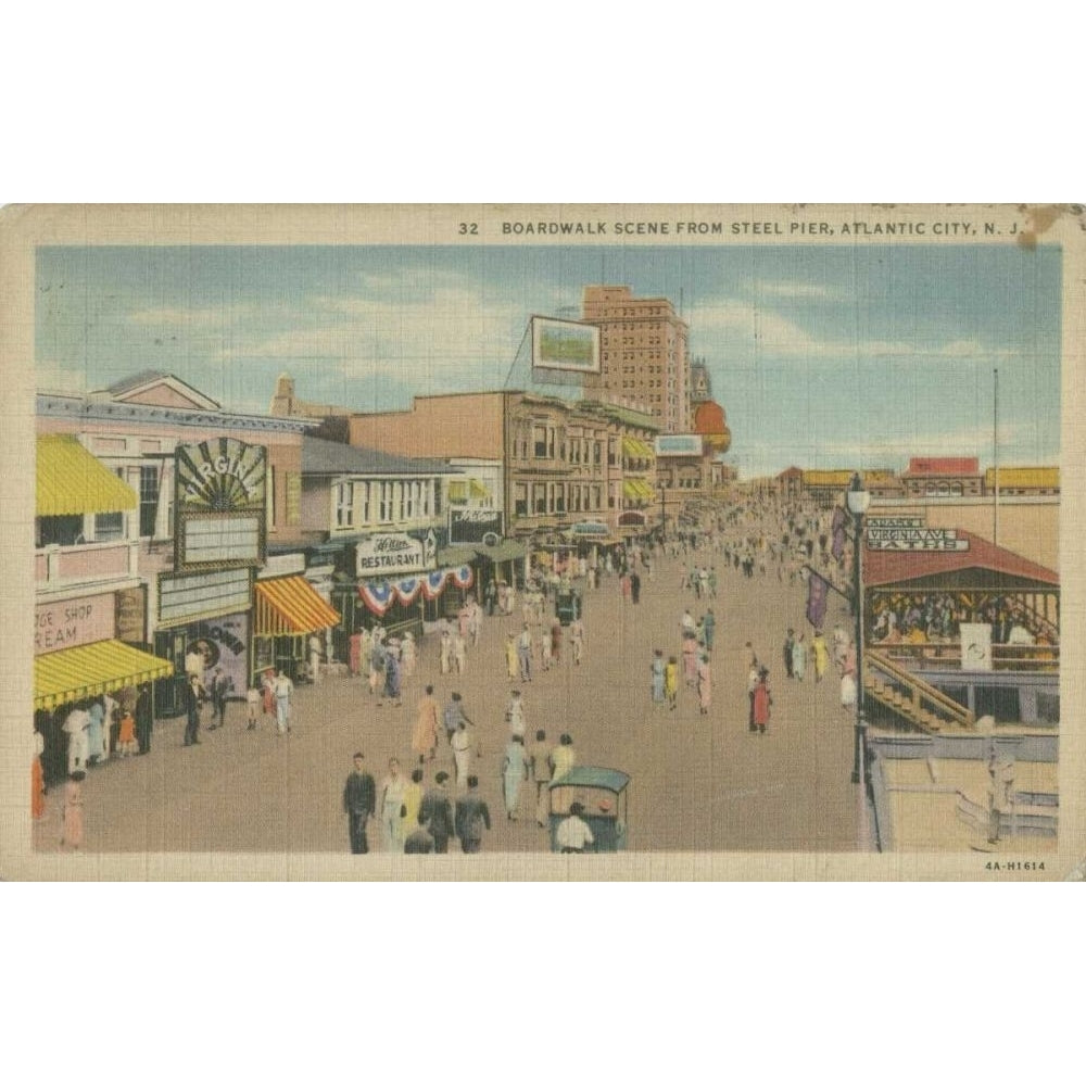 Atlantic City NJ- VI Poster Print - Unknown-VARPDX35425D Image 1