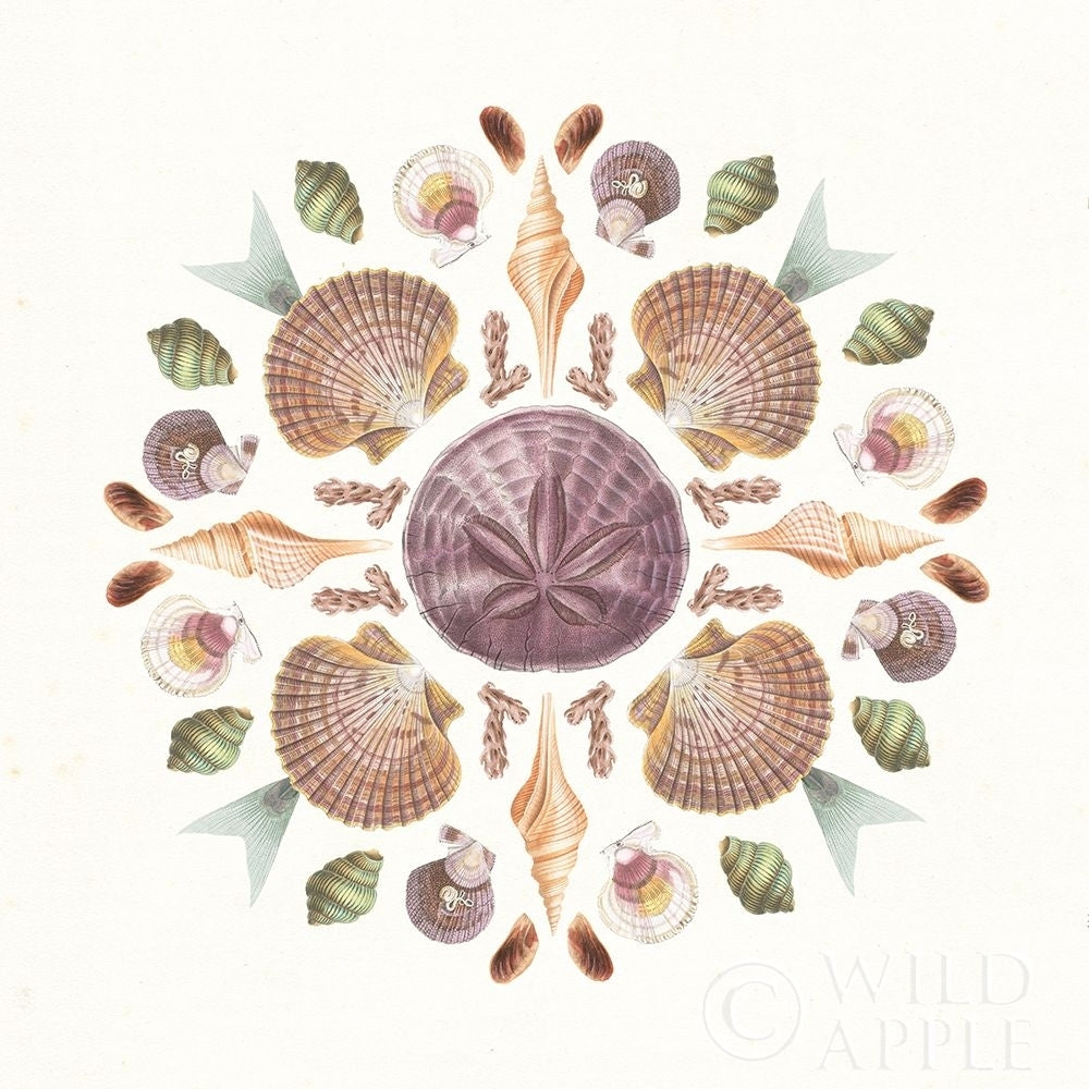 Ocean Mandala Ii Poster Print by Wild Apple Portfolio-VARPDX35806 Image 2