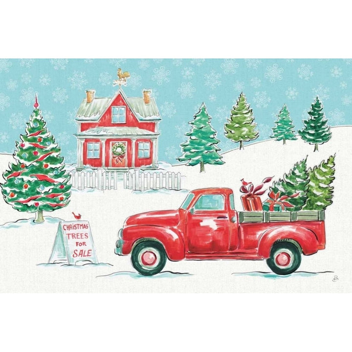 Christmas in the Country II Poster Print by Daphne Brissonnet-VARPDX35810 Image 1