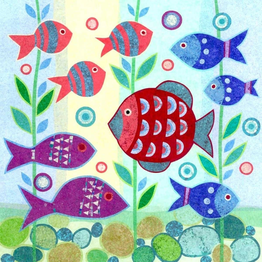 Ocean Fish II Poster Print - Kim Conway-VARPDX35895D Image 1