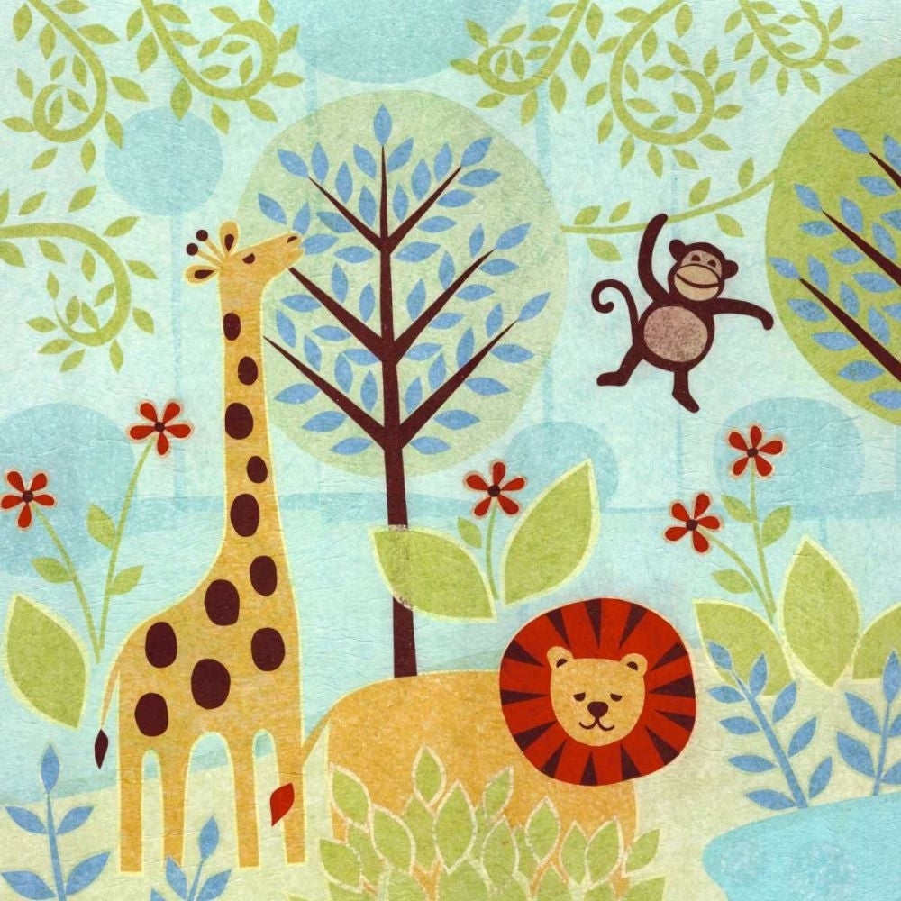 Jungle Buddies Poster Print - Kim Conway-VARPDX35898D Image 1