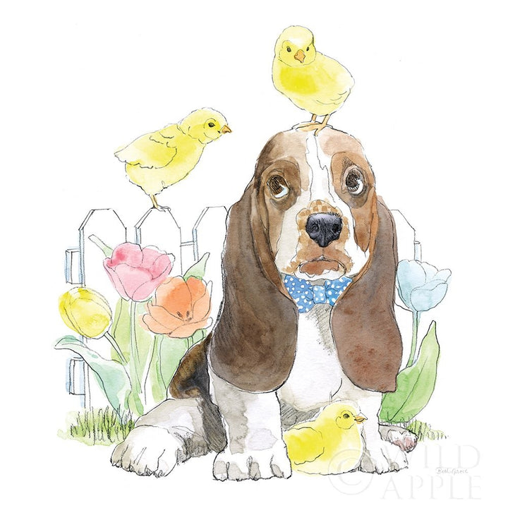 Easter Pups V Poster Print by Beth Grove-VARPDX35918 Image 1