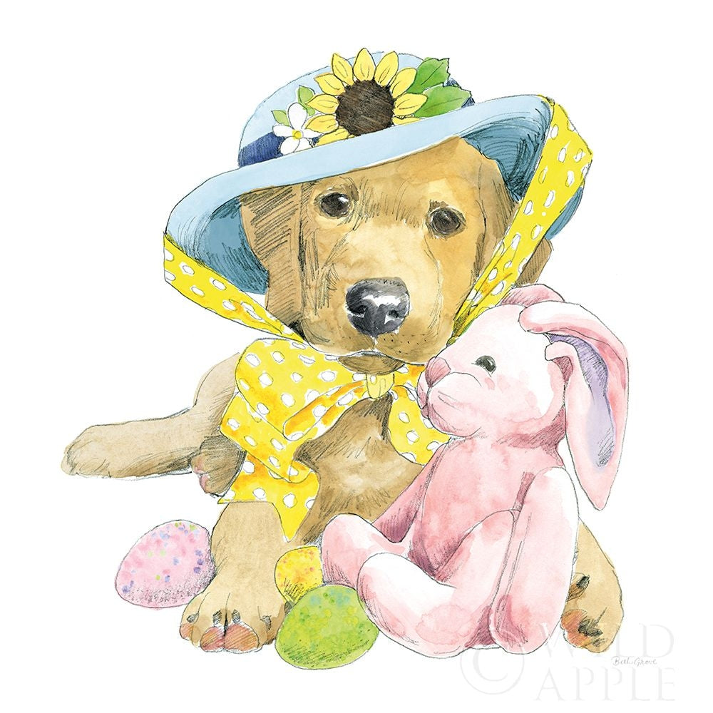 Easter Pups Vi Poster Print by Beth Grove-VARPDX35919 Image 1