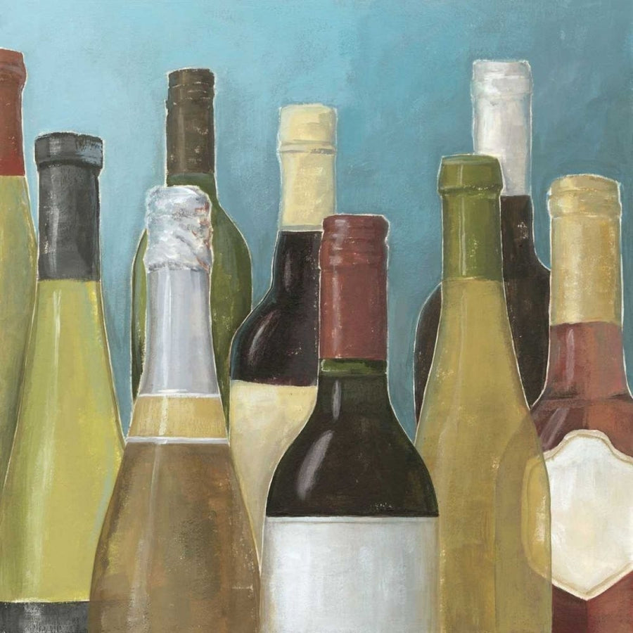 Wine Bottles II Poster Print - Megan Meagher-VARPDX35934D Image 1