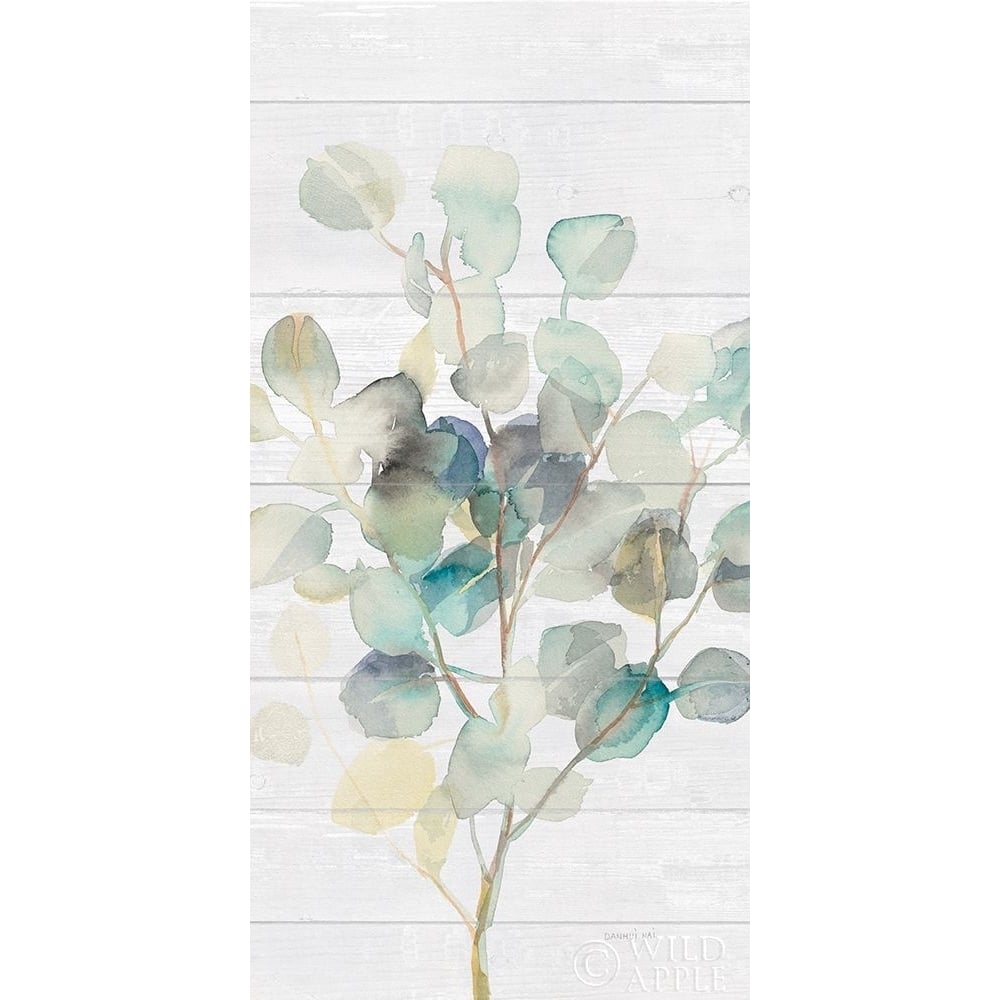 Eucalyptus Iii On Shiplap Crop Poster Print by Danhui Nai-VARPDX36126 Image 1