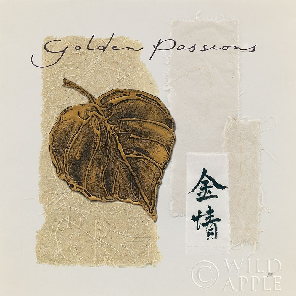 Bronze Leaf III Golden Passions Poster Print by Chris Paschke-VARPDX36626 Image 1