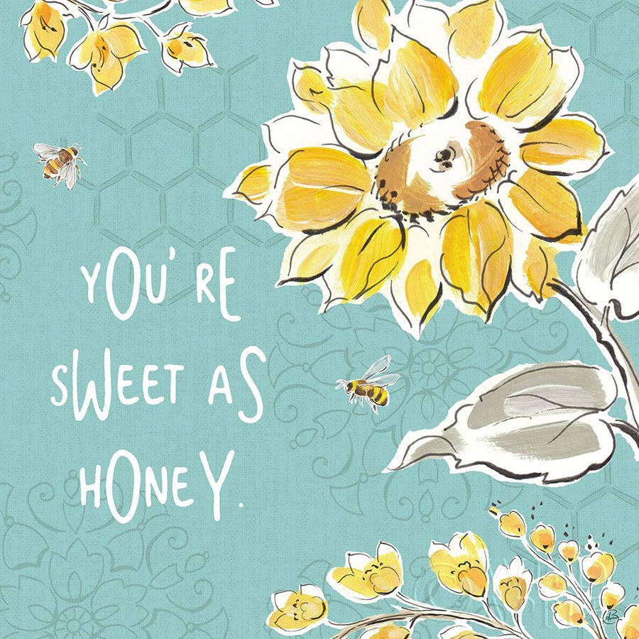 Bee Happy Iii Poster Print by Daphne Brissonnet-VARPDX36775 Image 1