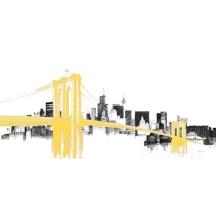 Skyline Crossing Yellow Poster Print by Avery Tillmon-VARPDX36826 Image 1