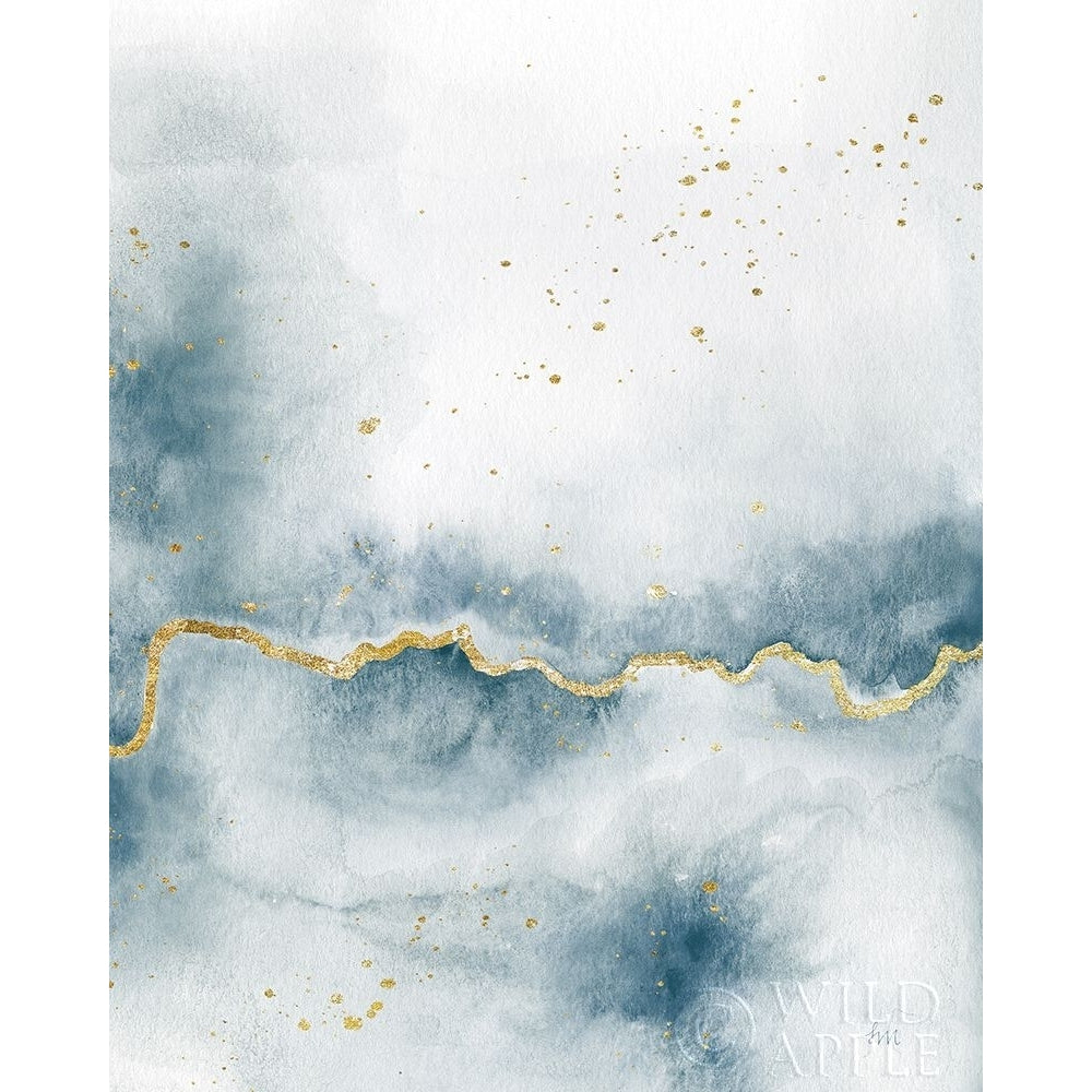 Flow with Gold III Poster Print by Laura Marshall-VARPDX36969 Image 1