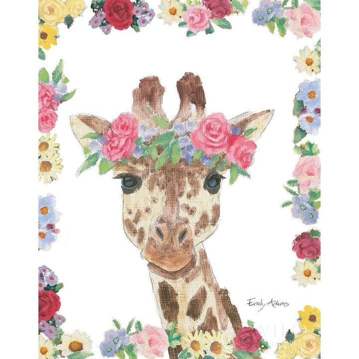 Flower Friends Ii Poster Print by Emily Adams-VARPDX37014 Image 1