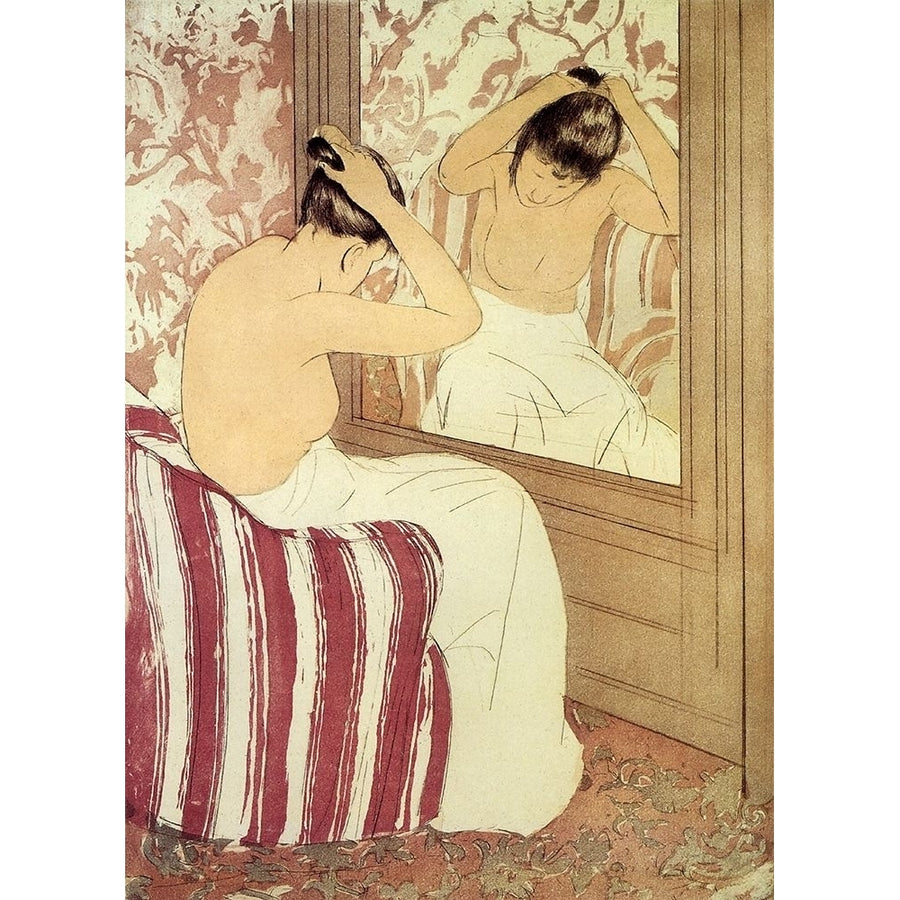 Study 1890 Poster Print by Mary Cassatt-VARPDX372715 Image 1