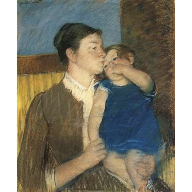 Young Mother 1888 Poster Print by Mary Cassatt-VARPDX372761 Image 2