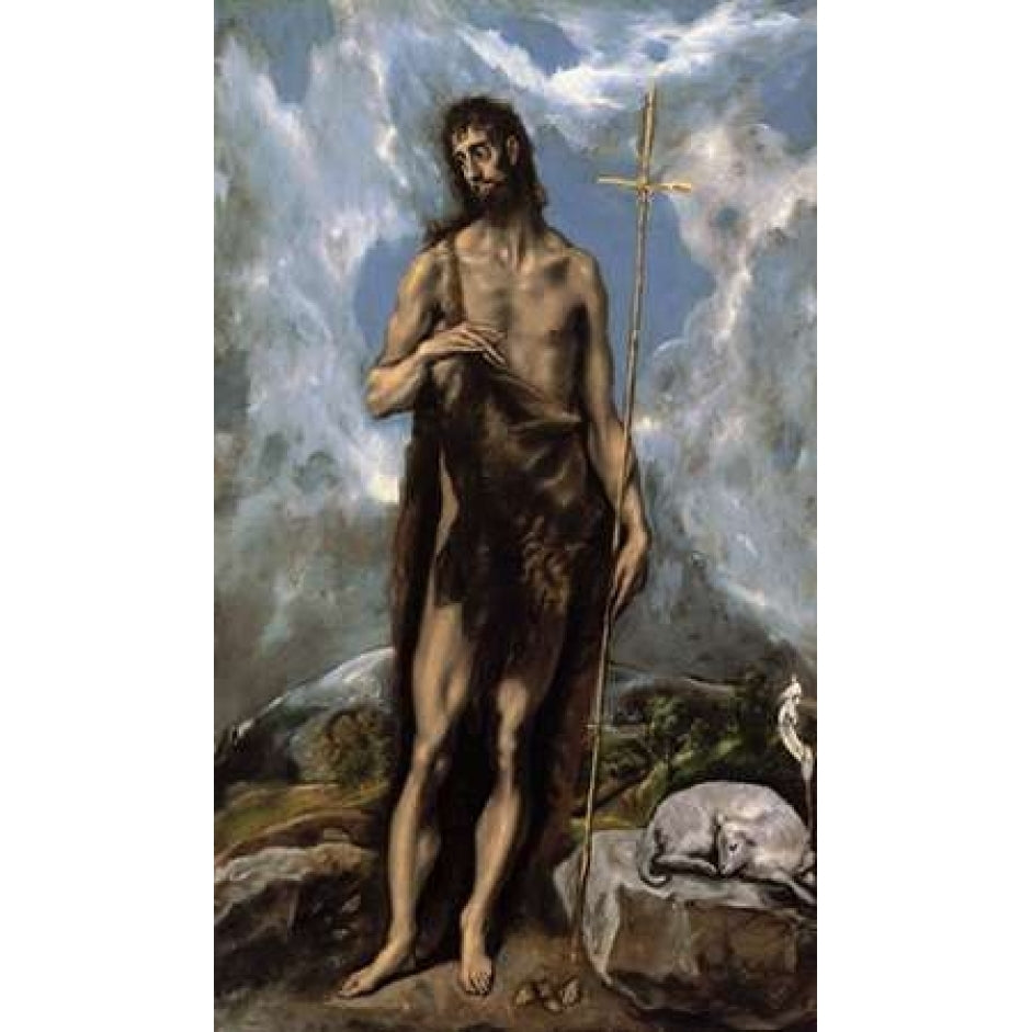 Saint John The Baptist Poster Print by El Greco -VARPDX372930 Image 1