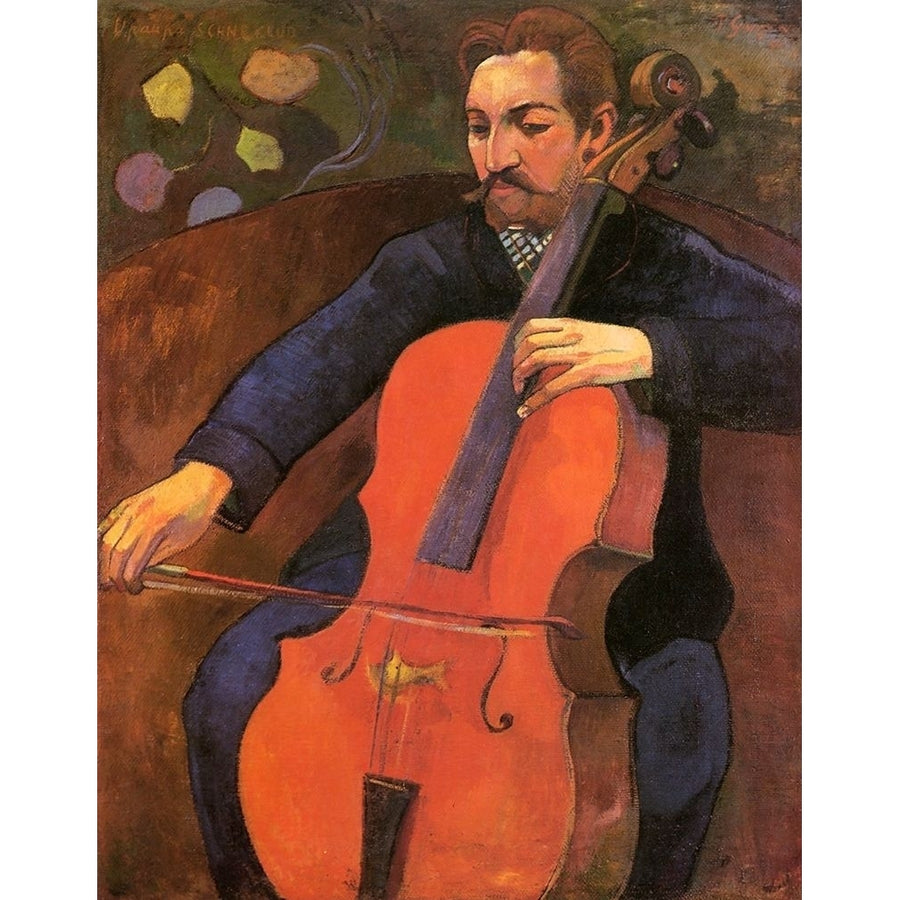 Portrait Of Fritz Schneklud Poster Print by Paul Gauguin-VARPDX373014 Image 1