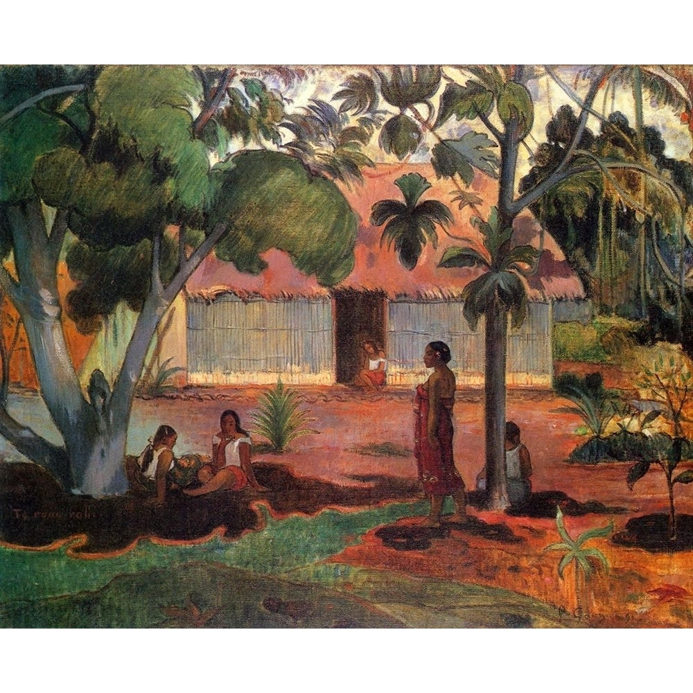 The Large Tree Poster Print by Paul Gauguin-VARPDX373062 Image 1