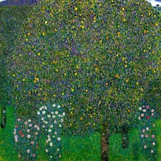 Roses Under Trees 1904 Poster Print by Gustav Klimt-VARPDX373384 Image 1